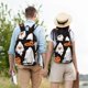 thumbnail image 4 of Disketp Halloween Ghosts And Pumpkins print Canvas Backpack Lightweight Travel Daypack Student Rucksack Laptop Backpack-, 4 of 5
