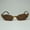 Tortoise Frame/ Brown Lens, variant on Issa Vibe Half Frame Oval Sunglasses