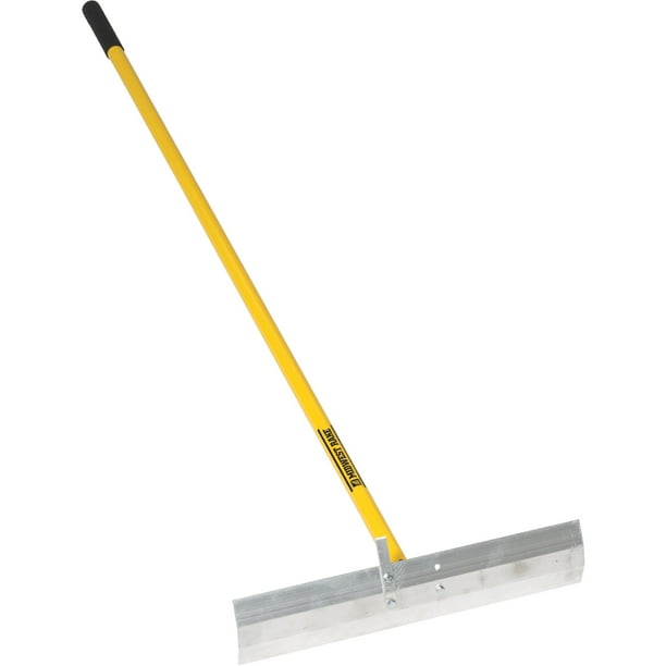 midwest rake 20" concrete rake with hook