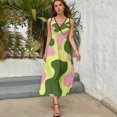 thumbnail image 5 of Leopard Print Pattern Pattern Design Sleeveless Dress Summer Clothes for Women Women's Clothing 2025, 5 of 7