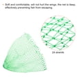 thumbnail image 3 of Uxcell 13.8" Nylon Replacement Mesh Landing Net Fishing Net Replacement Green, 1Pcs, 3 of 6