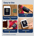thumbnail image 6 of A&D Medical Blood Pressure Monitor, Upper Arm, Wide Cuff, Digital, Heart Rate Detection (UA-660), 6 of 7