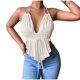 thumbnail image 1 of Camiseta Sin Mangas Para Mujer Tops Sin Mangas Blusa Casual Moda Causal Cuello en V Sólido Bandge Odeerbi ODB160414, 1 of 6
