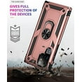 thumbnail image 4 of Entronix Heavy Duty Case Designed for Galaxy S22 ULTRA, Rotating Ring Protective Cover, Pink, 4 of 7