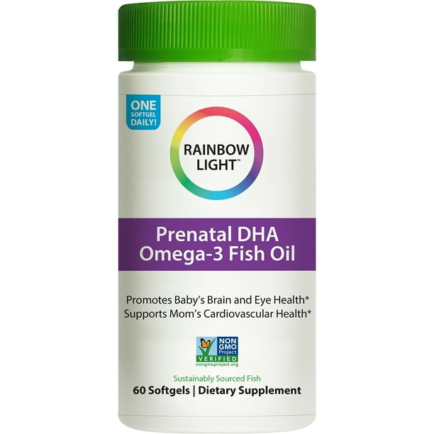 Rainbow Light Prenatal Vitamin, Omega3 Fatty Acids & Prenatal DHA
