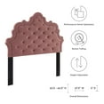 thumbnail image 5 of Modway Arabella Button-Tufted Performance Velvet Full/Queen Headboard, Red, 5 of 7