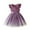 15#Purple, variant on Favoffer Summer Girls Solid Color Tulle Ball Gown Bowknot Embroidered Round Neck Sleeveless Flowy Princess Dress Birthday Party Photo Pageant 3-10Y