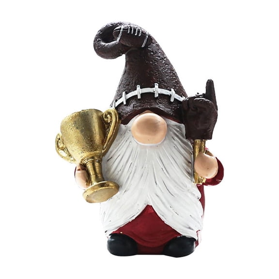 Gnome Outdoor Garden Statues,4.72in Resin Elf Figurines Sculptures Garden Courtyard Decoration Crafts Windowsill Micro Bonsai Ornaments Lawn Ornaments Outside Patio Art Yard Decorations