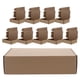 thumbnail image 2 of 10 Uds. De cajas de cartón corrugado para envío, cajas de envío marrones, cajas de cartón corrugado para envío, embalaje, correo, manualidades DIY, 2 of 5