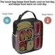 thumbnail image 3 of Bolsa de almuerzo aislada LIUYMXG lonchera portátil a prueba de fugas para hombres mujeres niños, 3 of 5