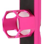 harayaa Pool Cue Chalk Holder Aluminum Practical Tool Portable Chalk Case Chalk Carrying Pink