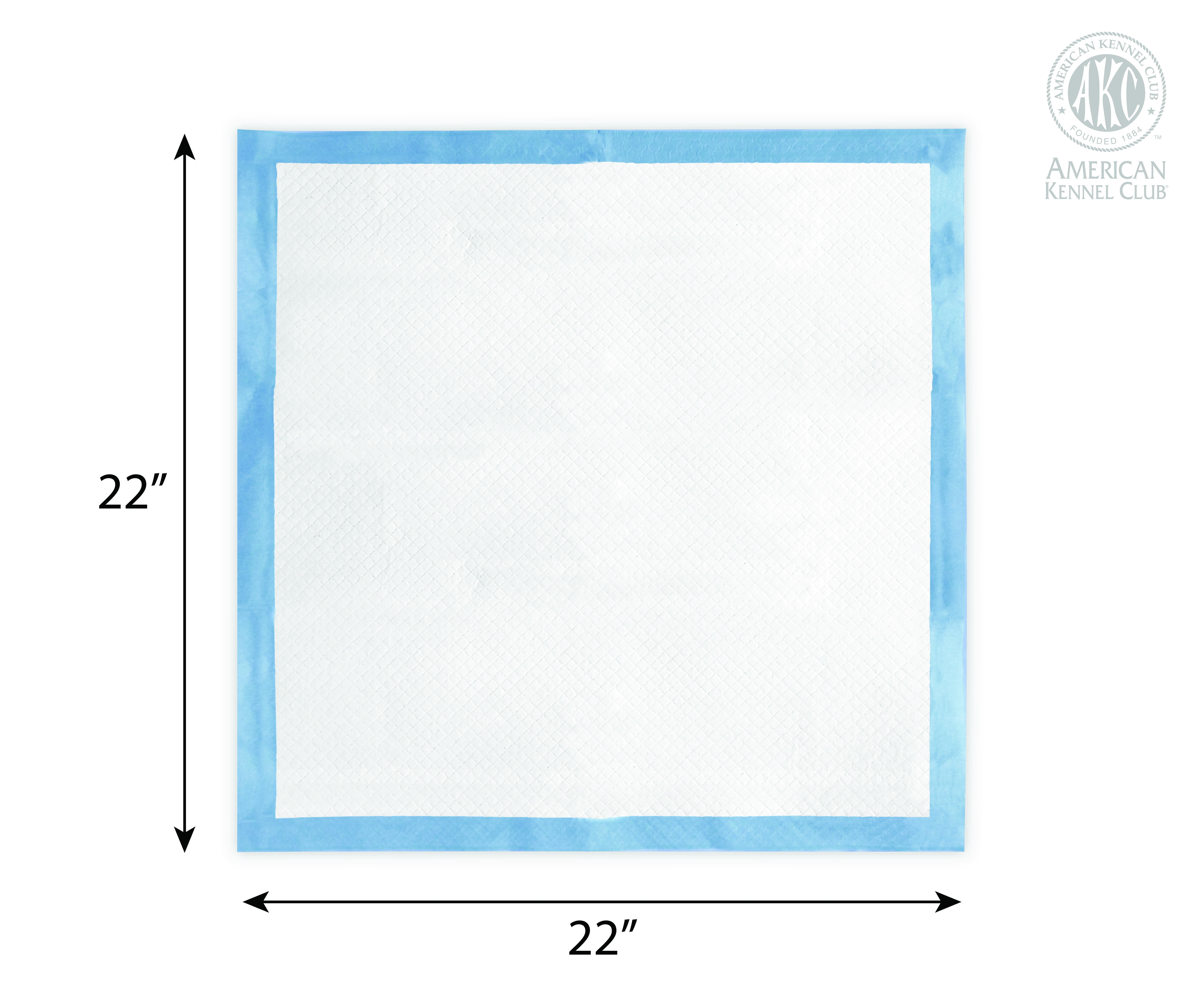 American Kennel Club Fresh Scented Training Pads, 22"X22", 25ct