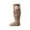 Coffee, variant on Cozy Kids Crew Socks with Adorable Bear Design, Soft Warm Wool Thermal Socks for Toddlers Boys Girls, Thick Long Winter Boot Socks, 6 Pairs