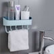 thumbnail image 3 of Nuevo estante de baño no perforado de acero inoxidable, colgante de llave detrás de la puerta, estante de almacenamiento montado en la pared, accesorios de baño, 3 of 3