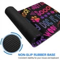 thumbnail image 6 of Long Mouse Pads for Desk,I Love My Dogs Art Desk Mats on Top Of Desks, Desk Mouse Pad Extra Large with 3mm Non-Slip Base and Stitched Edge for Gaming,Office,Work,Home 31.5"x11.8", 6 of 6