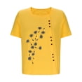 thumbnail image 4 of Blusas de Encaje de Manga Corta con Capucha de Cuello en V, 95% Poliéster 5% Spandex Camiseta de Manga Corta con Capucha, 4 of 5