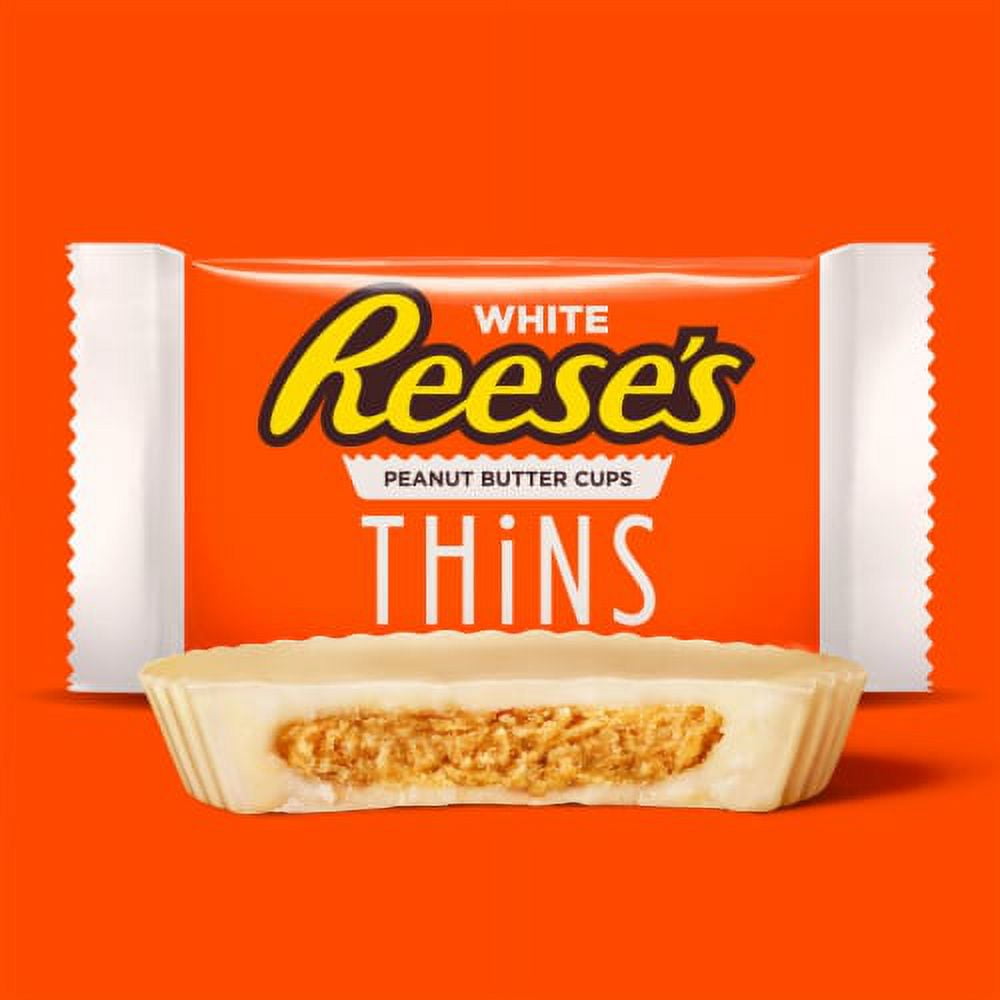 2X-REESE'S THiNS White Creme Peanut Butter Cups Candy Share Pack - 7.37 oz - 1 pk