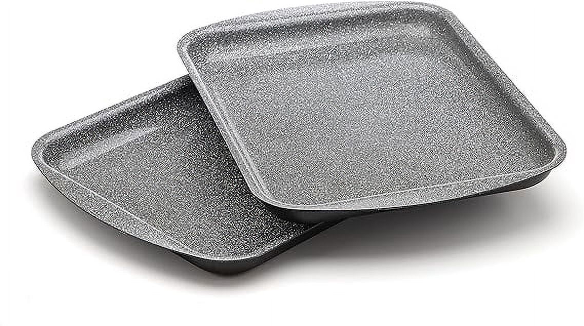 DaTerra Cucina Ceramic Coated Non Stick Cookie Sheet/Baking Sheet Twin Pack - 16.1 X 11.7 inch