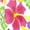COLORFUL FLORAL, PINK, variant on Women's Blouse Tops Summer Hawaiian Tie up Shirts for Women S Tangerine, Floral