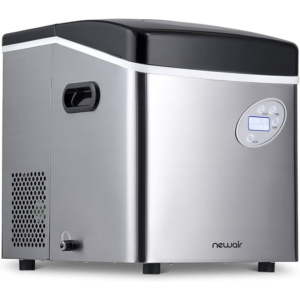 NewAir Portable Ice Maker 50 lb. Daily Countertop Design 3 Size