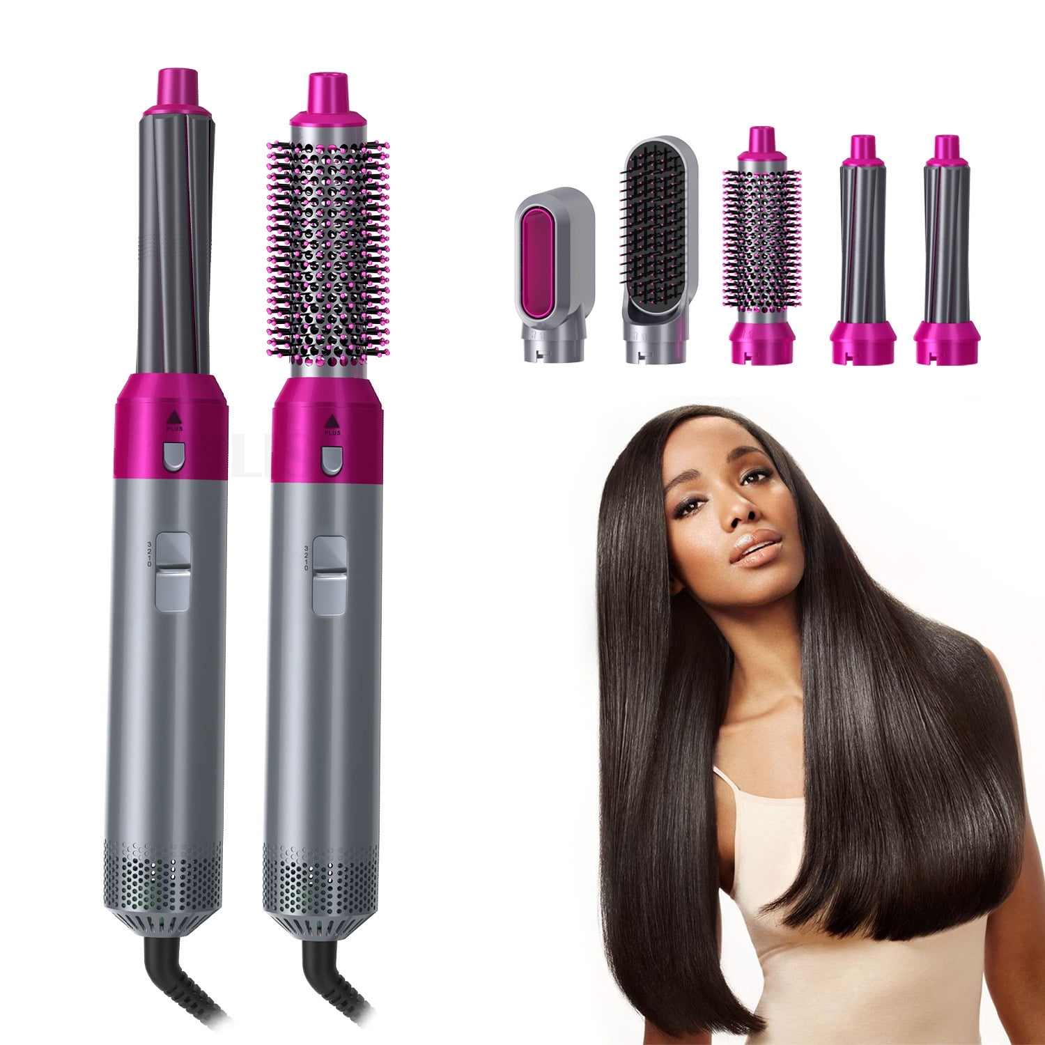 Buy Elecsop 5 in 1 Hair Dryer Blower Brush Hairdryer Hair Curler Curling  Iron Detachable Hair Airwrap Styler Electric Hair Comb Rotating Hot Air  Brush for All Hairstyle Online at Lowest Price