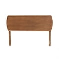 thumbnail image 2 of Baxton Studio Laurien Mid-Century Modern Ash Walnut Finished Wood Full Size Headboard, 2 of 5
