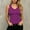 Purple, variant on ClodeEU Women's V Neck Sleeveless Polka Dot Tank Top,Fitted Ribbed Knit Basic Slim Fit Camisole Army Green,Women's Plus L