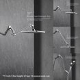 thumbnail image 3 of Brazo de ducha Singing Rain de 32 cm, latón cromado, ajustable, 3 of 9