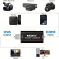 thumbnail image 3 of Capture Stunning 1080p Video High Quality USB HDMI Capture Device HDMI Video Capture Card - Capture And Stream Live Media, Video Conferences, Games Compatible With Mac, PC And More, 3 of 4