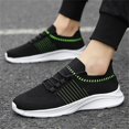 thumbnail image 2 of Sopiago Mens Walking Sneakers Men's Shoes Sneakers Casual Shoes Walking Fitness Sports Shoes Outdoor Running Shoes Green,45, 2 of 6