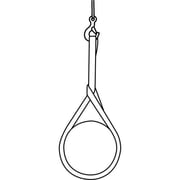 Sling, Wire Rope, L4Ft, VLL1300Lb, Dia1/4In 14IEEX4