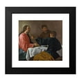 thumbnail image 2 of Diego Velázquez 21x20 Black Modern Framed Museum Art Print Titled - The Supper at Emmaus (1622-23), 2 of 5