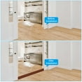 thumbnail image 5 of Uxcell Self Adhesive Floor Transition Strip 3.3'x 3" Vinyl Walnut, 5 of 7