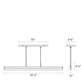 thumbnail image 2 of Sonneman 2346.25 Stiletto 32" Wide Linear Led Chandelier - Black, 2 of 6