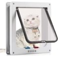 thumbnail image 1 of Cat Door With 4-way Magnetic With Tunnel, 1 of 5