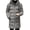 Grey, variant on Men Winter Parka Down Coat Hooded Ultimate Warmth Wind Protection High Collar Mid-length Outdoor Snow Jacket
