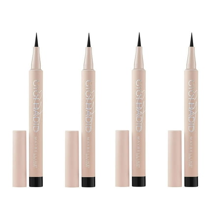 - Maybelline Gigi Hadid Liquid Eyeliner GG05 Black (Pack of 4) + Yes to Coconuts Moisturizing Single Use Mask