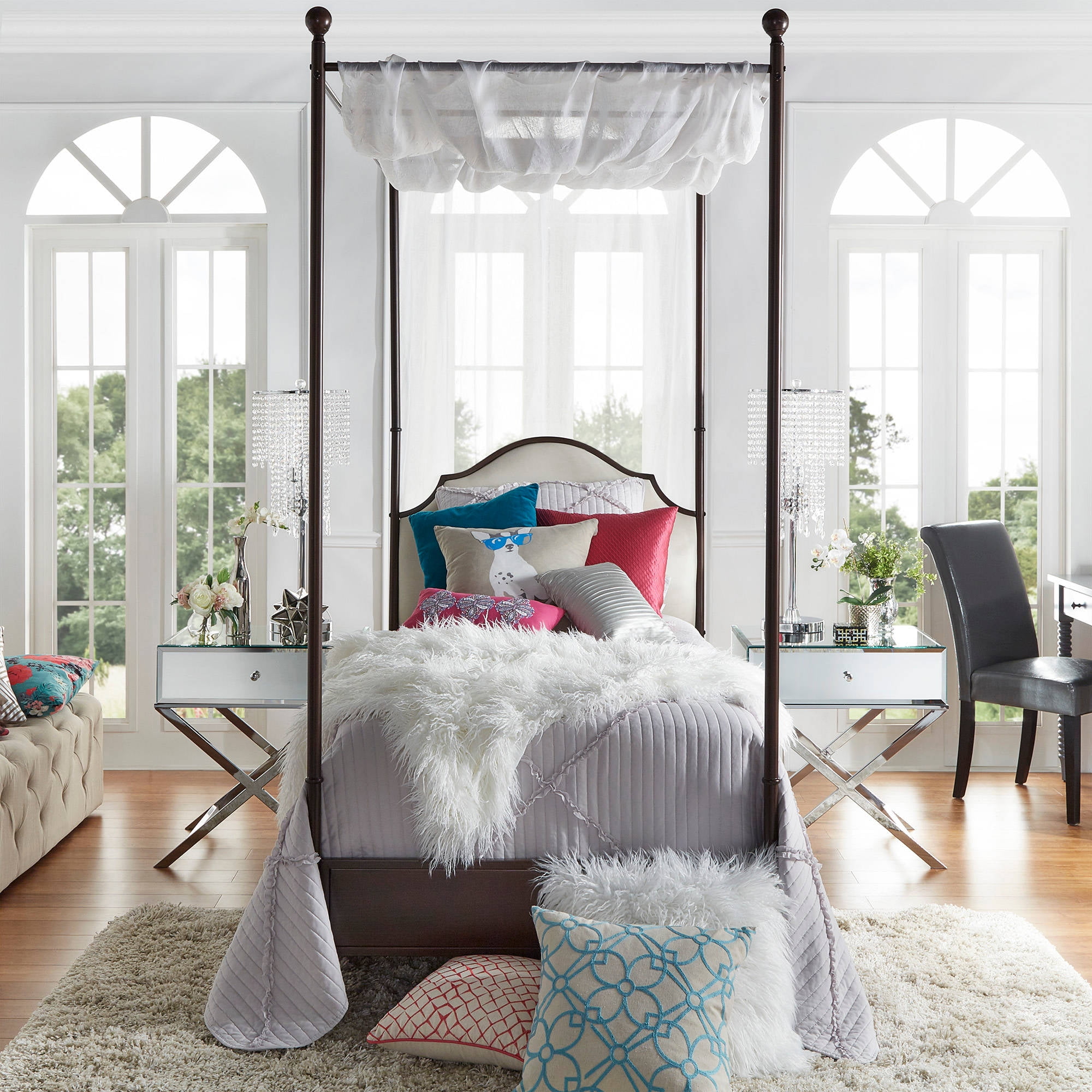 twin bed canopy