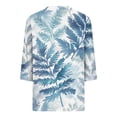 thumbnail image 5 of Womens 3/4 Sleeve Tops Cotton Summer Tshirts Womens Summer Tops Trendy 2025 Print Tops for Women Y2k my items ordered, 5 of 5