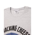 thumbnail image 4 of Wallace And Gromit Mens Grey Short Sleeve Long Leg Pyjama Set, 4 of 5