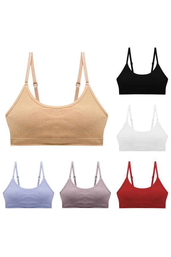 Comfortable Adjustable Bra No Underwire Seamless Bra for Women Staples Bra