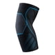 thumbnail image 2 of CHAO piezas de codera para tendinitis para hombres y mujeres, manga de compresión de brazo y codo para codo de tenista, codera para tendinitis, desarrollo muscular y codera para epicondilitis (L, azul, 2 of 5