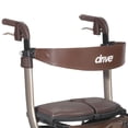 thumbnail image 2 of Drive Medical Rollator Nitro DLX Léger à Direction Facile Réglable, Champagne, 2 of 5