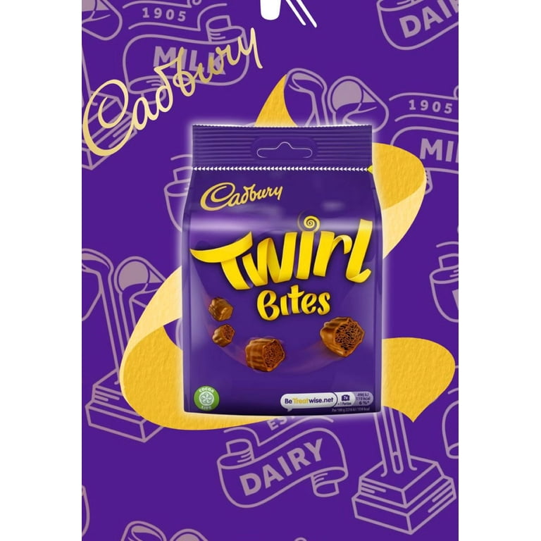 Amazon.com: Cadbury Twirl Bites, 109 g : Grocery & Gourmet Food