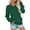 Dark Green #018, variant on V Neck Sweatshirt Women with Pockets Casual Plain Comfort Hoodless Hoodies Cozy Fleece Pullover Sweatshirts No Hood Pink 2XL