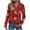 Style 9, variant on Womens Fall Tops Long Sleeve V Neck Button Down Christmas Shirts Holiday Party Wear Seasonal Print Loose Fit Comfort Style Blouse