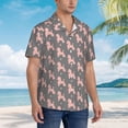 thumbnail image 5 of Haiem Poodle Dog Printed Hawaiian Shirt for Men - Men’s Casual Beach Summer Shirts - Stretch Fabric with Modern Fit-3X-Large, 5 of 9