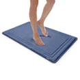 thumbnail image 3 of Microdry Quick Drying Memory Foam Bath Mat, 21" x 34", Blue, 3 of 9