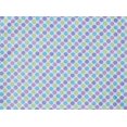 thumbnail image 2 of Zelouf Dots Print W/foggy Foil On Shantung Organza  , Sewing, DIY, Crafts Fabric by the Yard, Peri Confetti, 5 Yard, 2 of 2