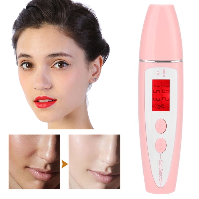 Probador Analizador De Piel Digital LCD De Alta Sensibilidad, Monitor De Humedad, Agua Y Aceite, Probador De Piel Facial